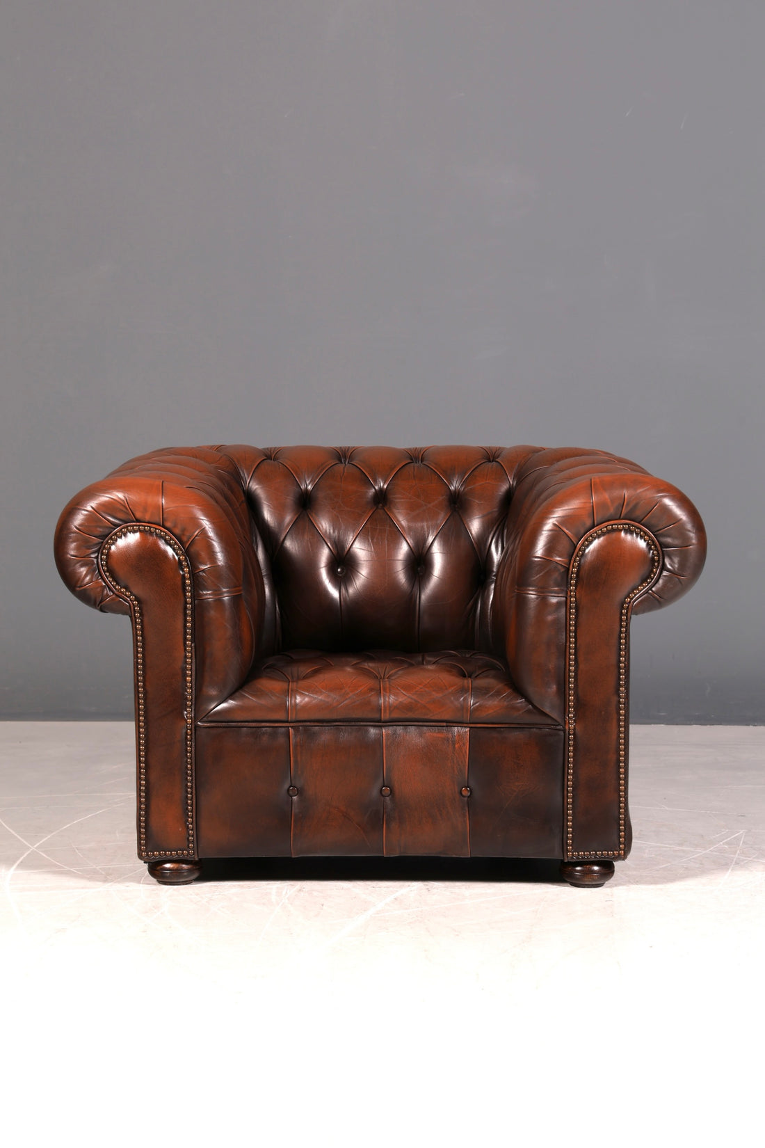 Edler Original Chesterfield Sessel Englischer Armlehnsessel Englisch Herrensessel