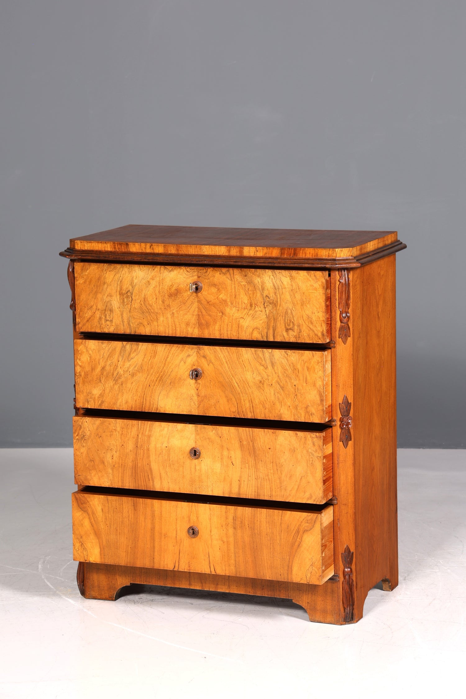 Wunderschöne Louis Philippe Kommode Gründerzeit Schubladen Kommode um 1880