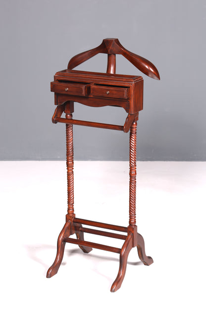 Wunderschöner Gründerzeit Kleiderbutler Antik Kleiderständer echt Holz Herrendiener Kleider Ablage Stummer Diener