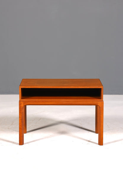 Wunderschöner Aksel Kjersgaard Beisteltlisch Mid Century Ablage Tisch Teak Holz Danish Design Nachttisch