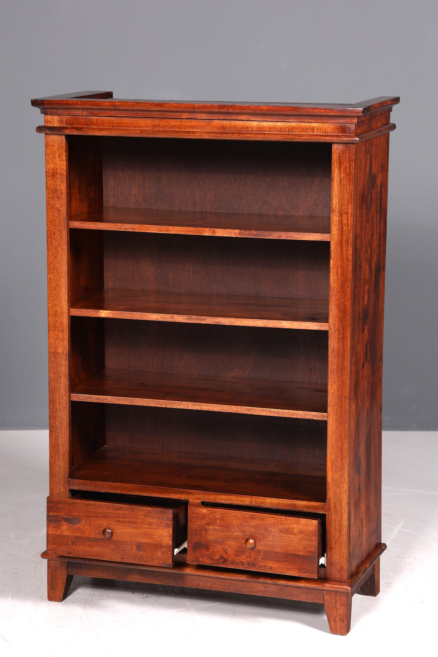 Wunderschönes Antik Bücherregal Regal echt Holz Buchablage Bookshelf Englisch Bibliothek