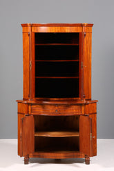 Traumhafter Louis Philippe Eckschrank Antik Gründerzeit Schrank um 1880