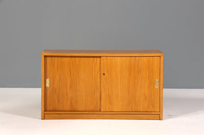 Wunderschöne Mid Century Kommode Vintage Schiebetür WB Schrank 60er Jahre 2 von 4