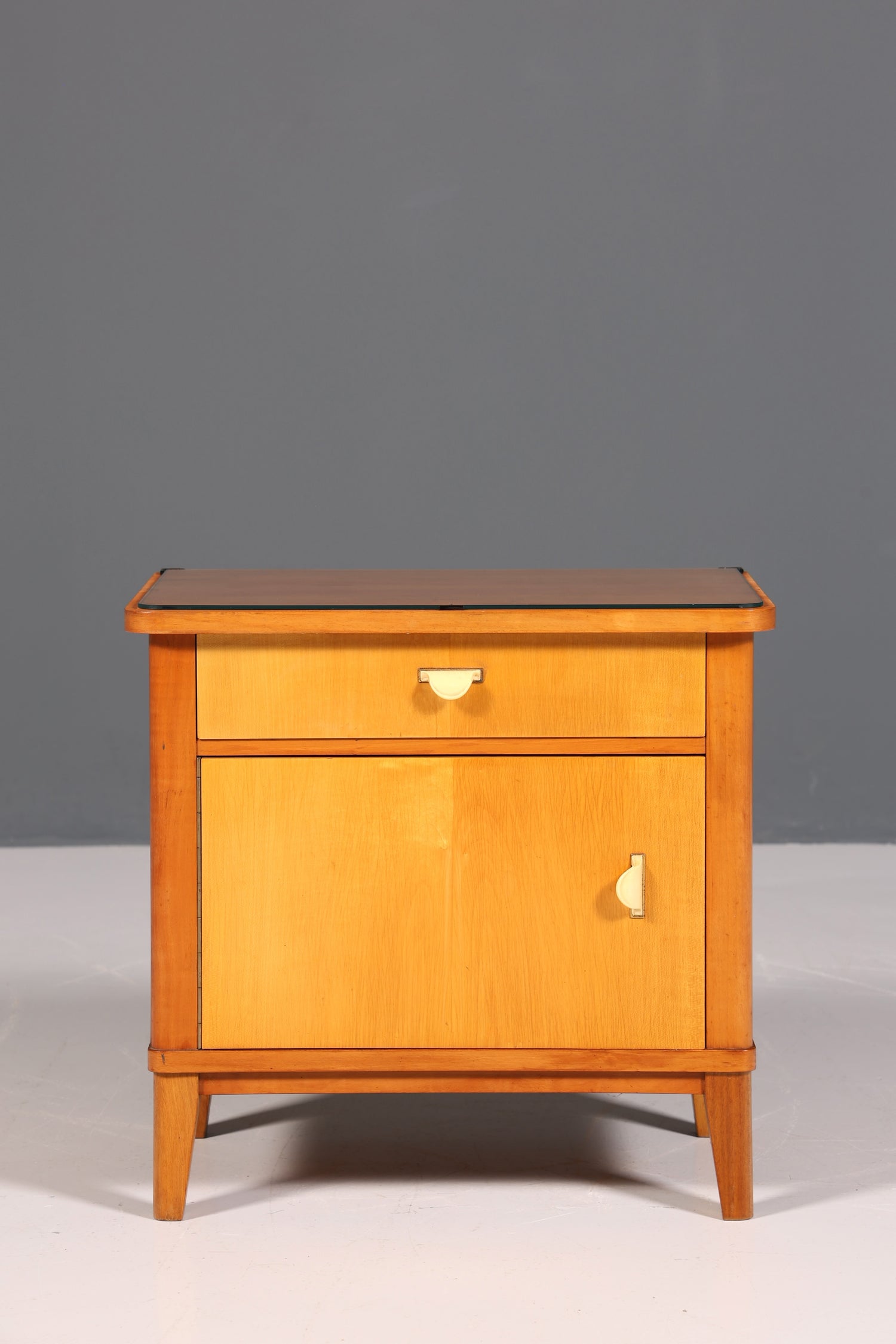 Wunderschöne Mid Century Kommode Vintage Nachttisch 60s Nightstand 1 von 2