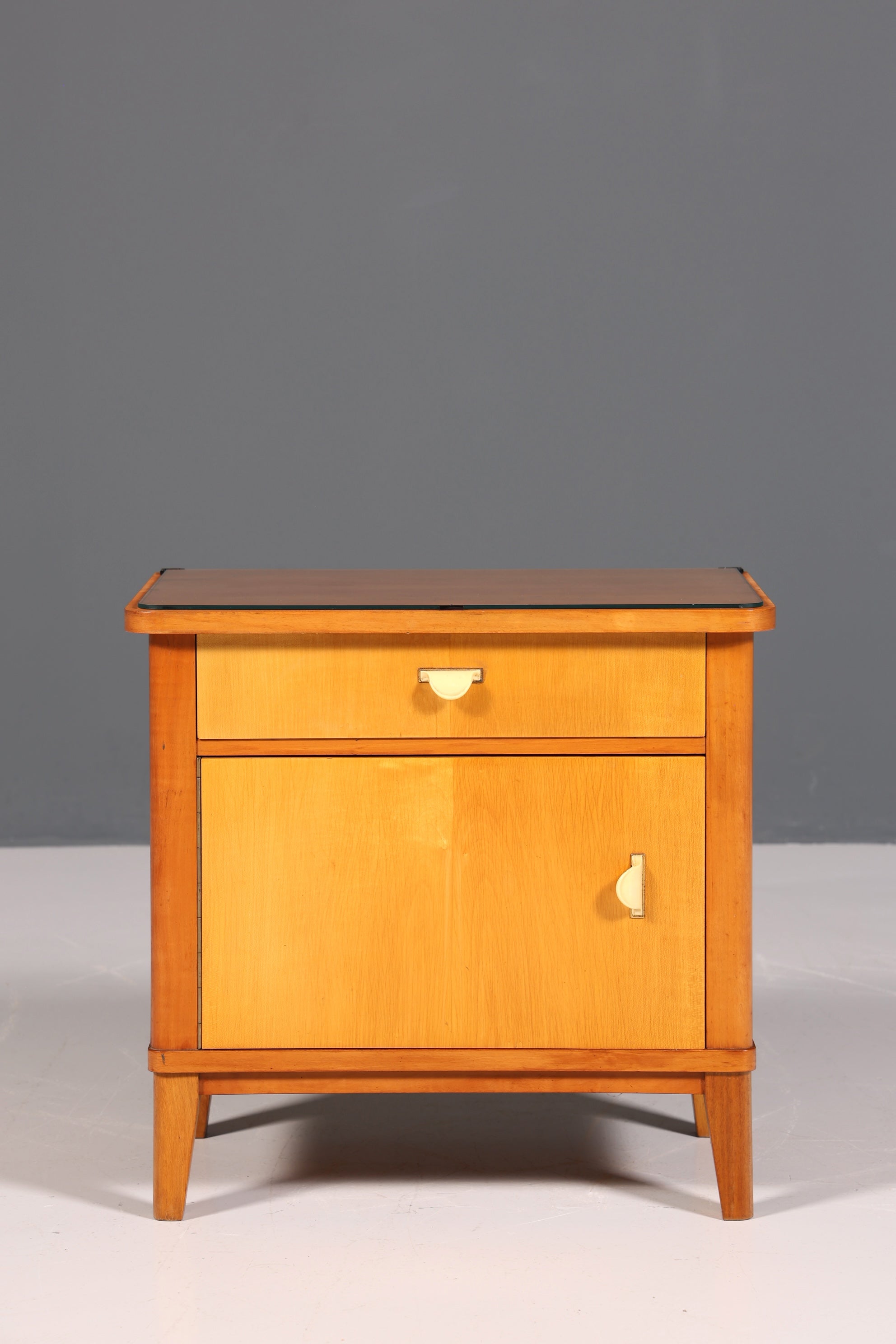 Wunderschöne Mid Century Kommode Vintage Nachttisch 60s Nightstand 1 von 2