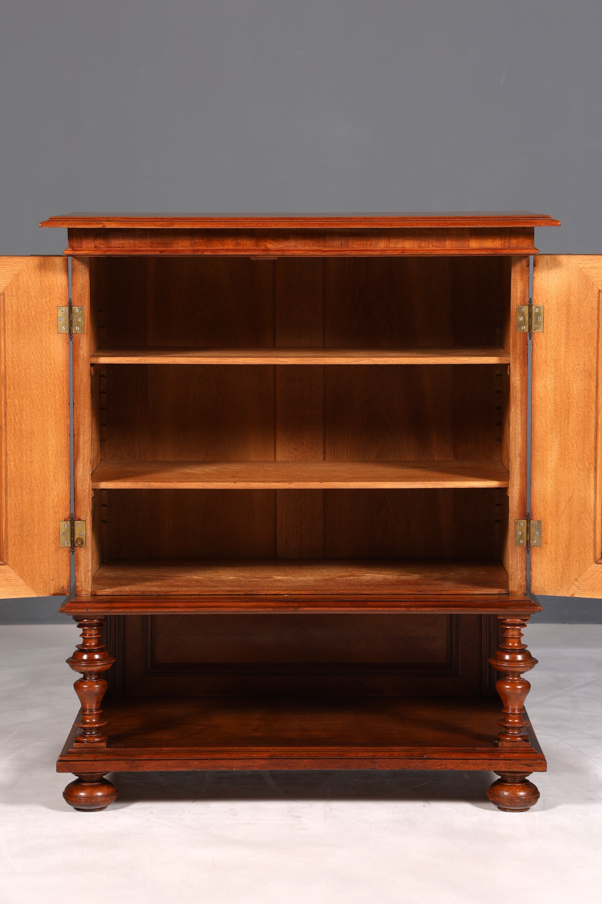 F899 Finish cm Traumhaftes Gründerzeit Vertiko Jugendstil Schrank Antik Highboard Kommode