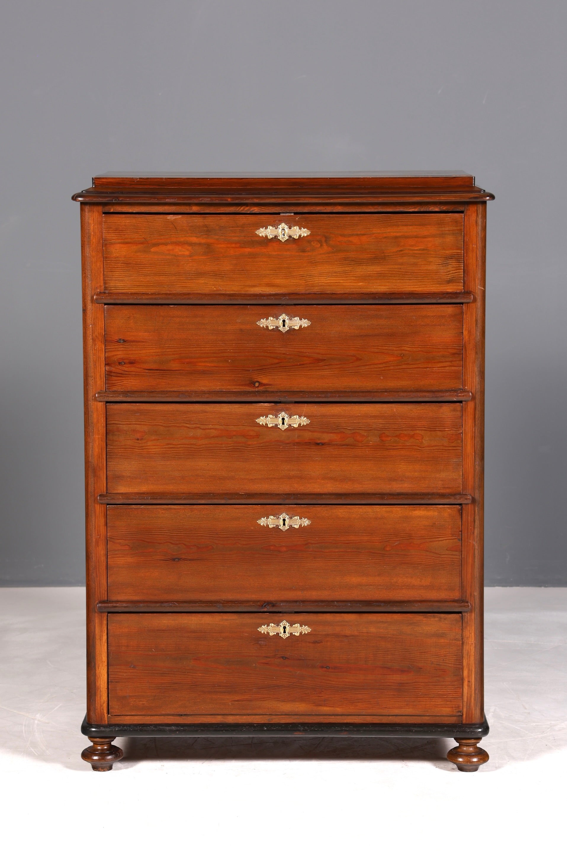 Schlichte Gründerzeit Kommode Jugendstil Antik Sideboard Schubladenkommode Chiffoniere Wäschekommode