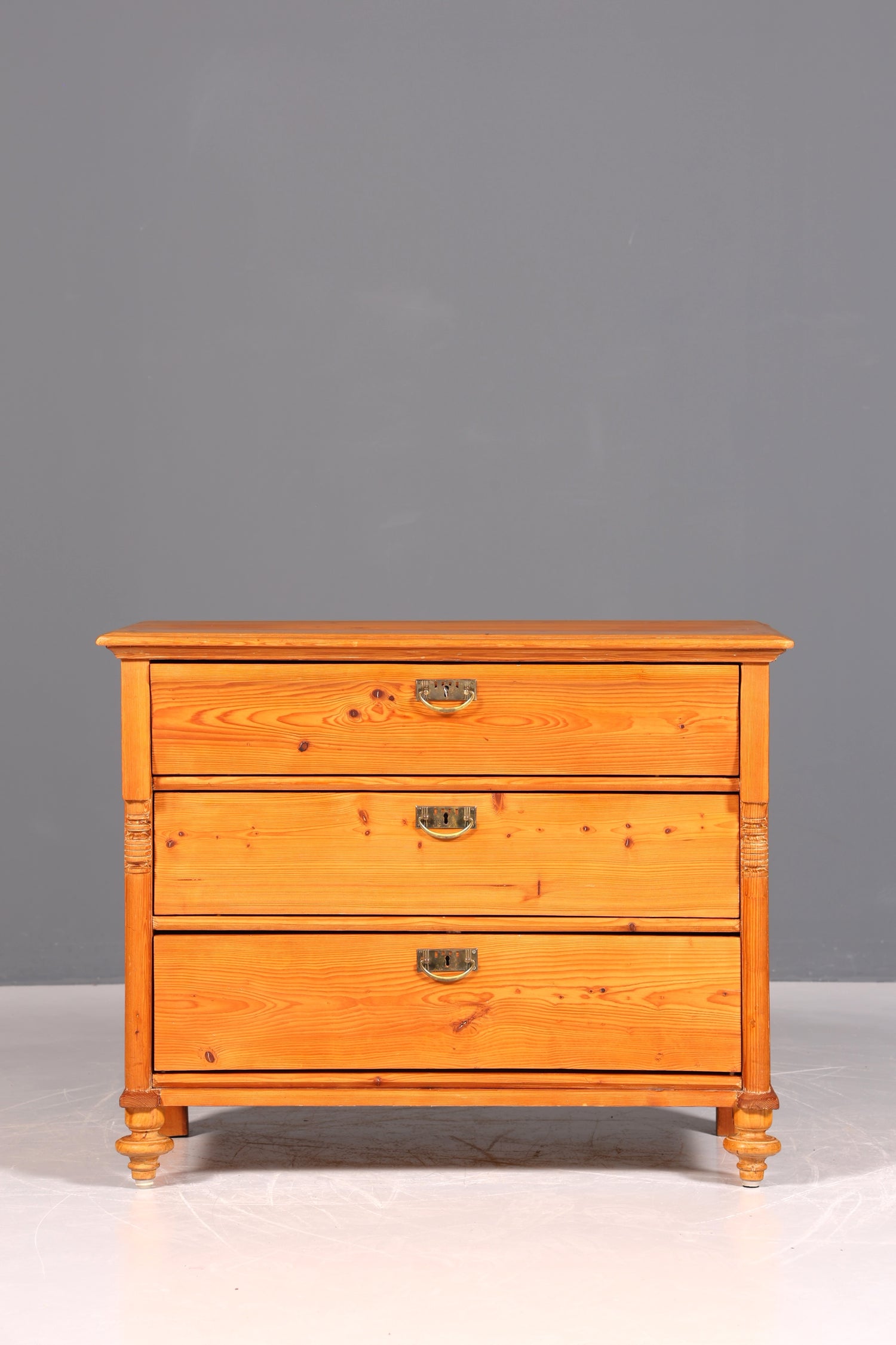 Traumhafte Gründerzeit Kommode Weichholz Antik um 1880 Landhaus Stil Schubladen Kommode