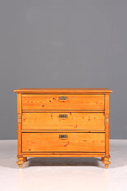 Traumhafte Gründerzeit Kommode Weichholz Antik um 1880 Landhaus Stil Schubladen Kommode