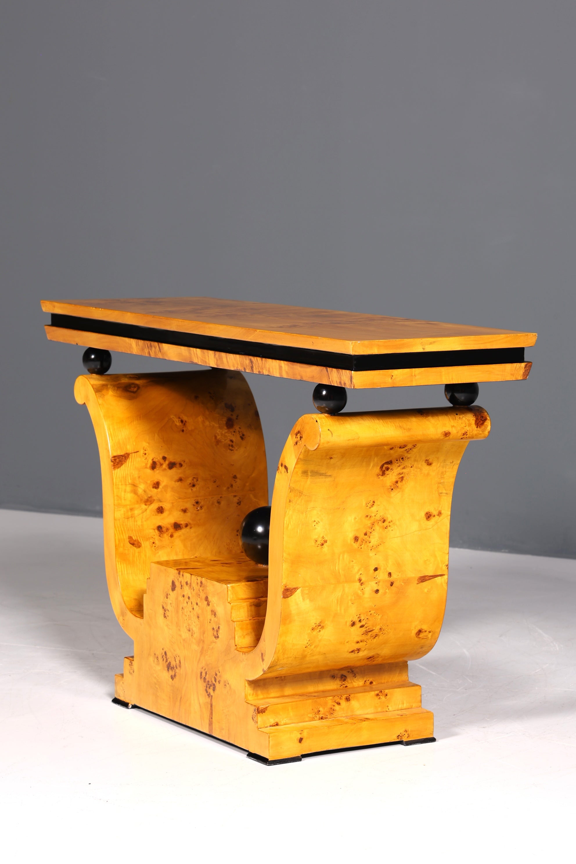 Wunderschöne Art Deco Design Wandkonsole Birke Flurablage Tisch Ablagetisch Konsole