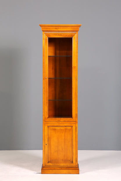 Traumhafte Original Selva Vitrine Antik Stil massiv Holz Geschirrschrank Villa Borghese Schrank 1 von 2