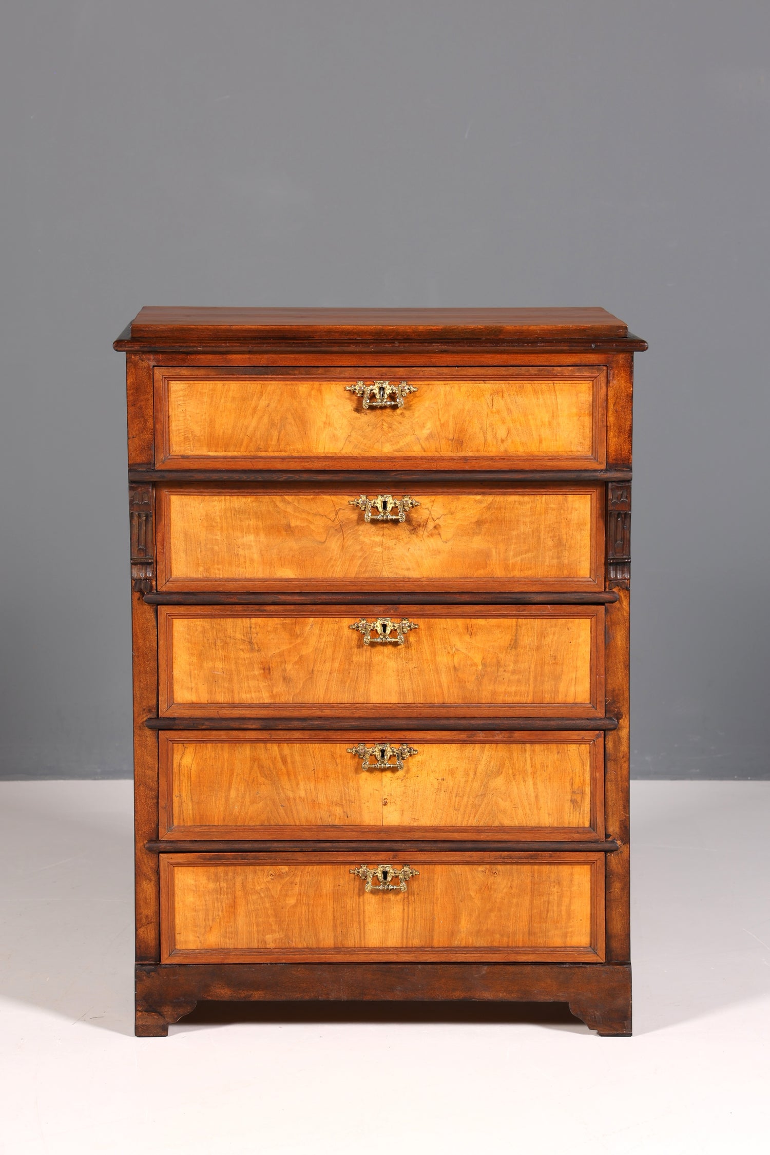 Traumhafte Gründerzeit Kommode Jugendstil Schubladenkommode Antik Vertiko Wäschekommode