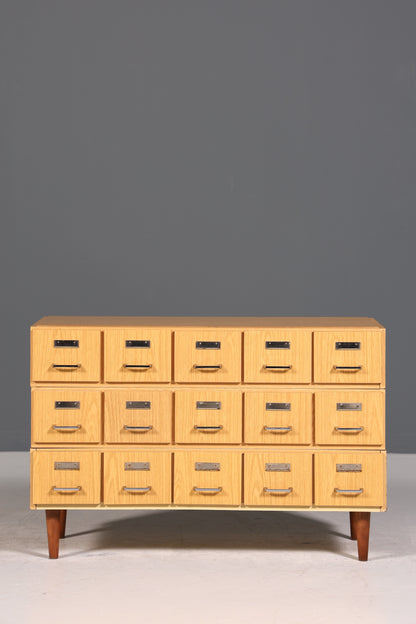 Wunderschöne Mid Century Kommode Vintage Bauhaus Apotheker Schrank Retro Schubladenkommode