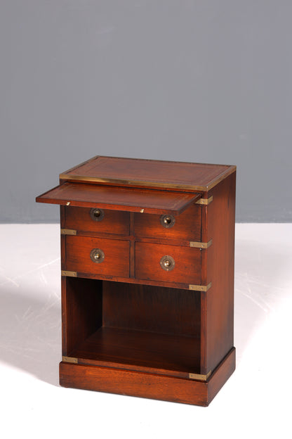 Traumhafte Maritime Kommode Englischer Schiffs Nachttisch Englisch Antik Ablagetisch 2 von 2