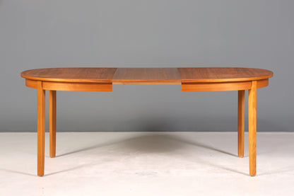 Wunderschöner Mid Century Esstisch ausziehbarer Danish Design Teak Holz Küchentisch Esszimmer Tisch