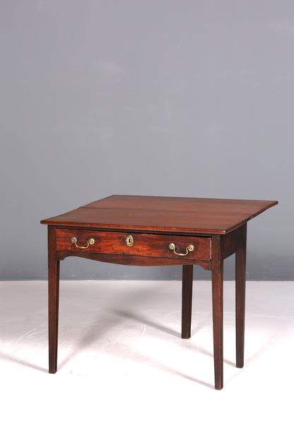 Traumhafter Englischer Tisch ausklappbarer Konsolentisch Schreibtisch echt Holz Antik Spieltisch Küchentisch Esstisch