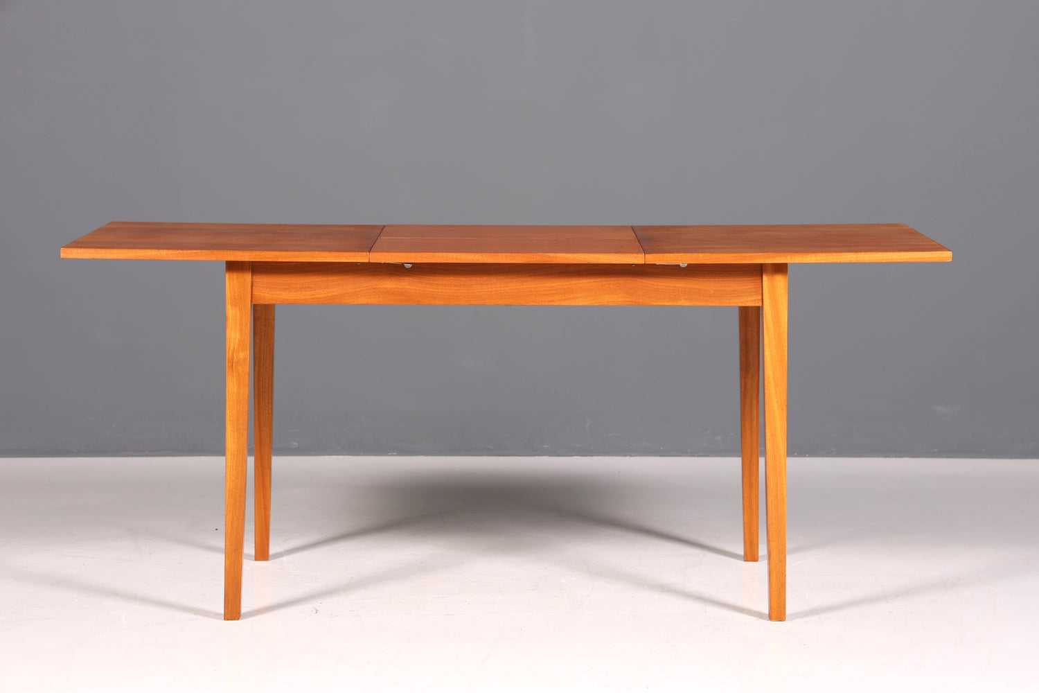 Original Hellerau Mid Century Küchentisch Vintage Tisch ausziehbar Esszimmer Tisch VEB