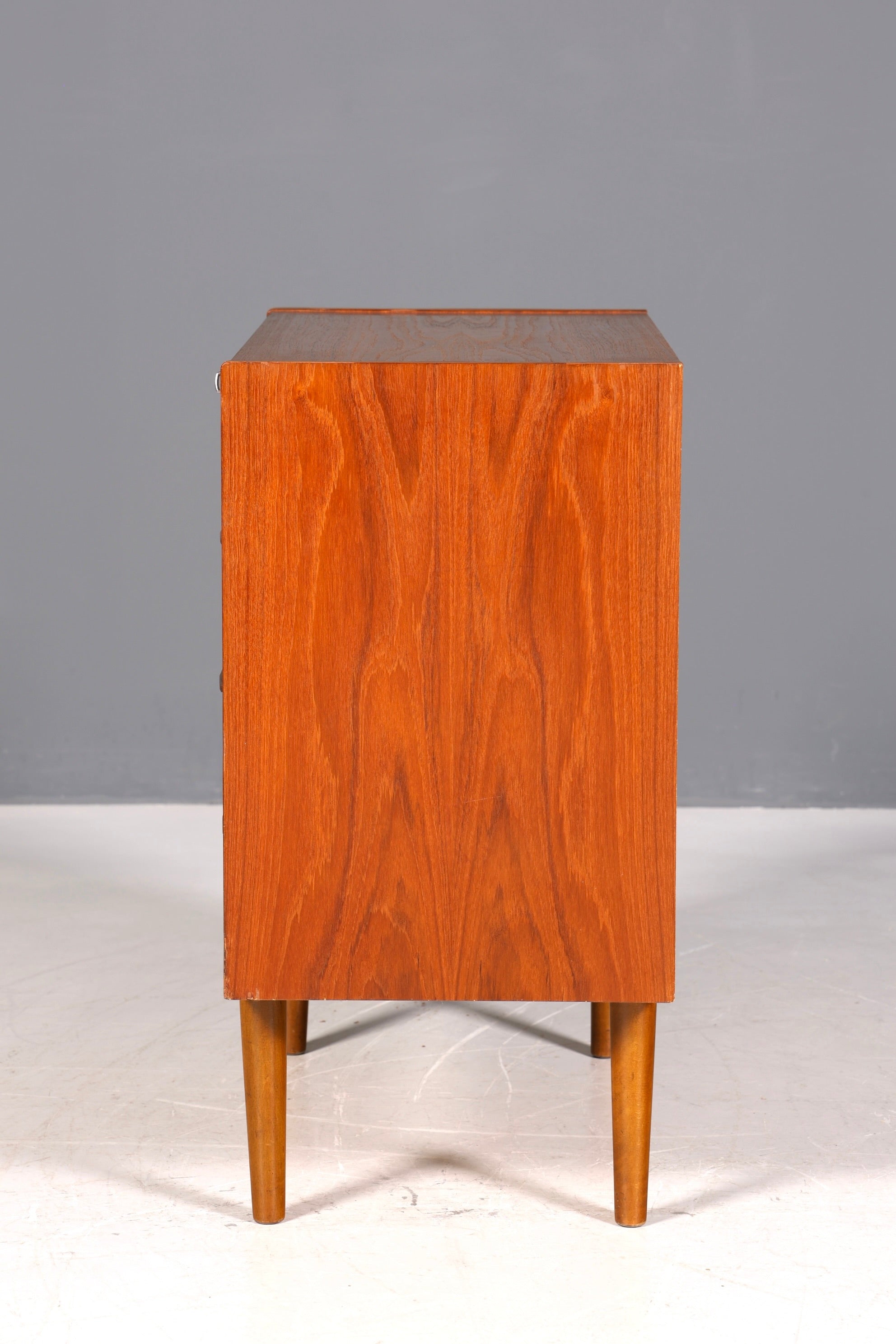 Traumhafte Mid Century Kommode Teak Danish Design Holz Sideboard Vintage Schubladen Kommode