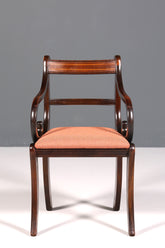 F181 Finish Wunderschöner Englischer Stuhl UK Küchenstuhl Antik Stil Sekretär Stuhl Polsterstuhl