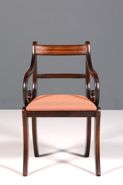 F181 Finish Wunderschöner Englischer Stuhl UK Küchenstuhl Antik Stil Sekretär Stuhl Polsterstuhl