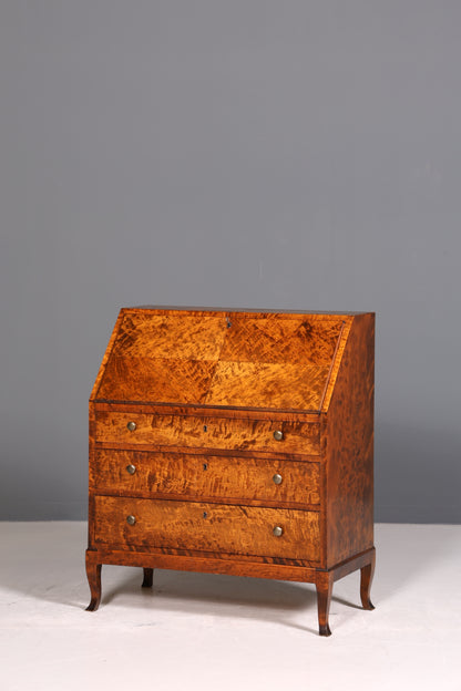 Edler Sekretär im Art Deco Stil Antik um 1930 Büro Kommode Schreibkommode Bürotisch Secretary