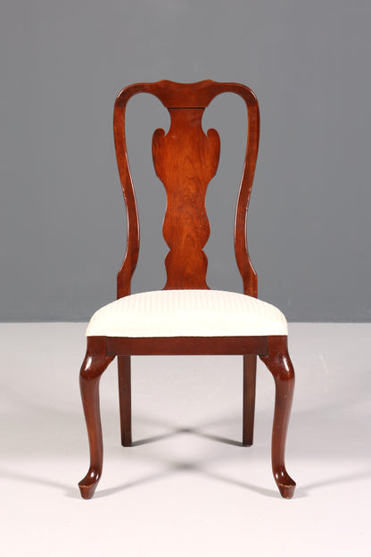 Stilvoller Original Drexel Heritage Stuhl Chippendale USA Sekretär Schreibtisch Stuhl Küchenstuhl 1 von 3