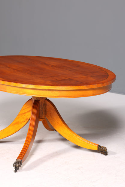 Traumhafter Englischer Tisch Couchtisch Englisch Antik Stil Eibe Ablagetisch Regency Stil