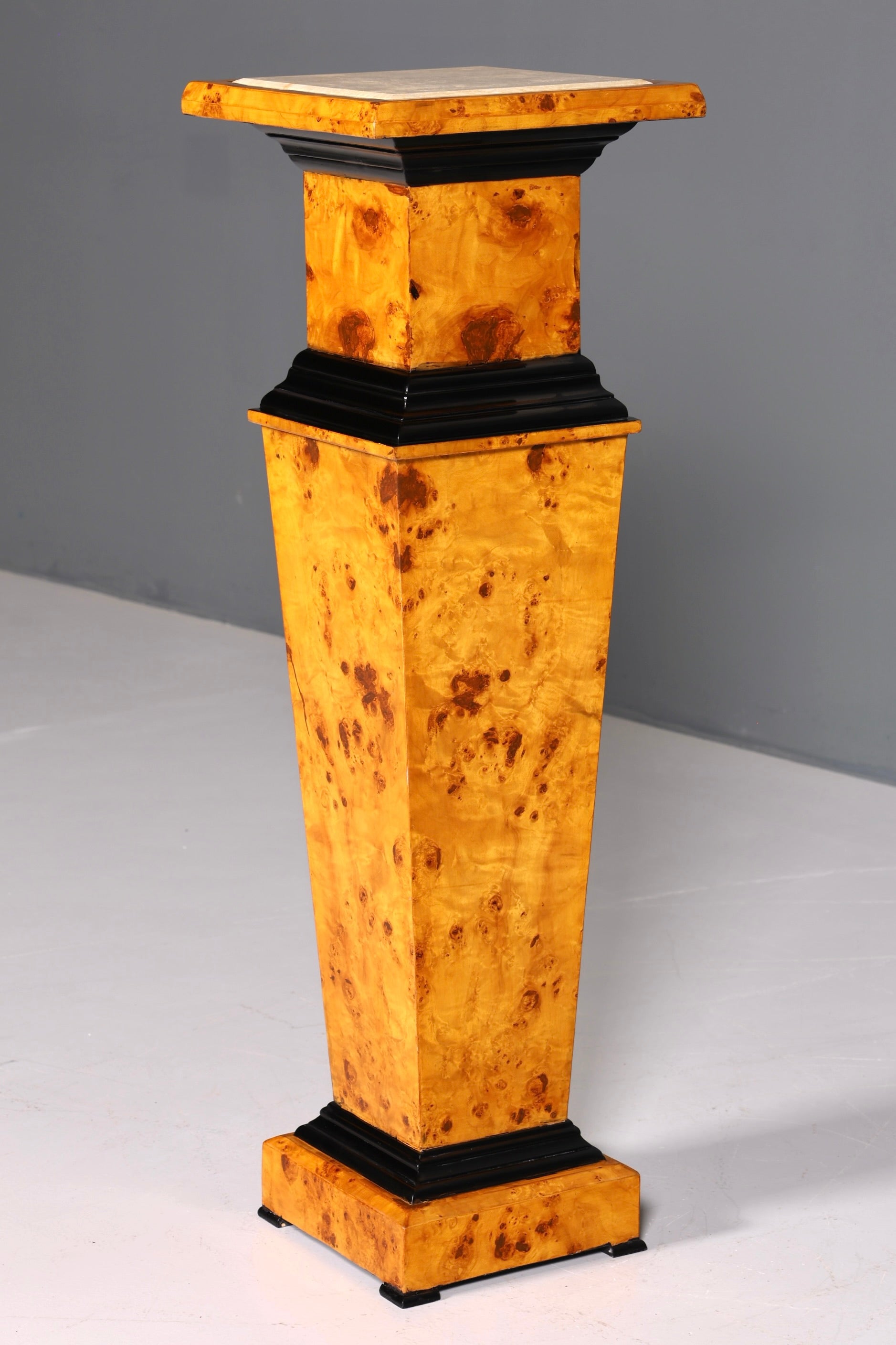 Stilvolle Biedermeier Stil Säule Blumensäule Marmor Blumentisch Ablagetisch