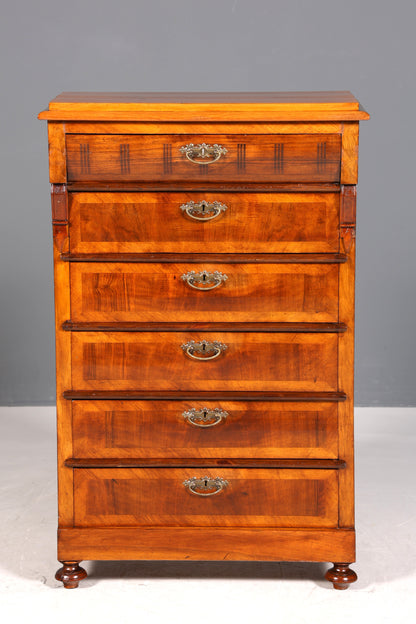 Stilvolle Gründerzeit Kommode um 1890 Jugendstil Vertiko Antik Chiffoniere Wäschekommode