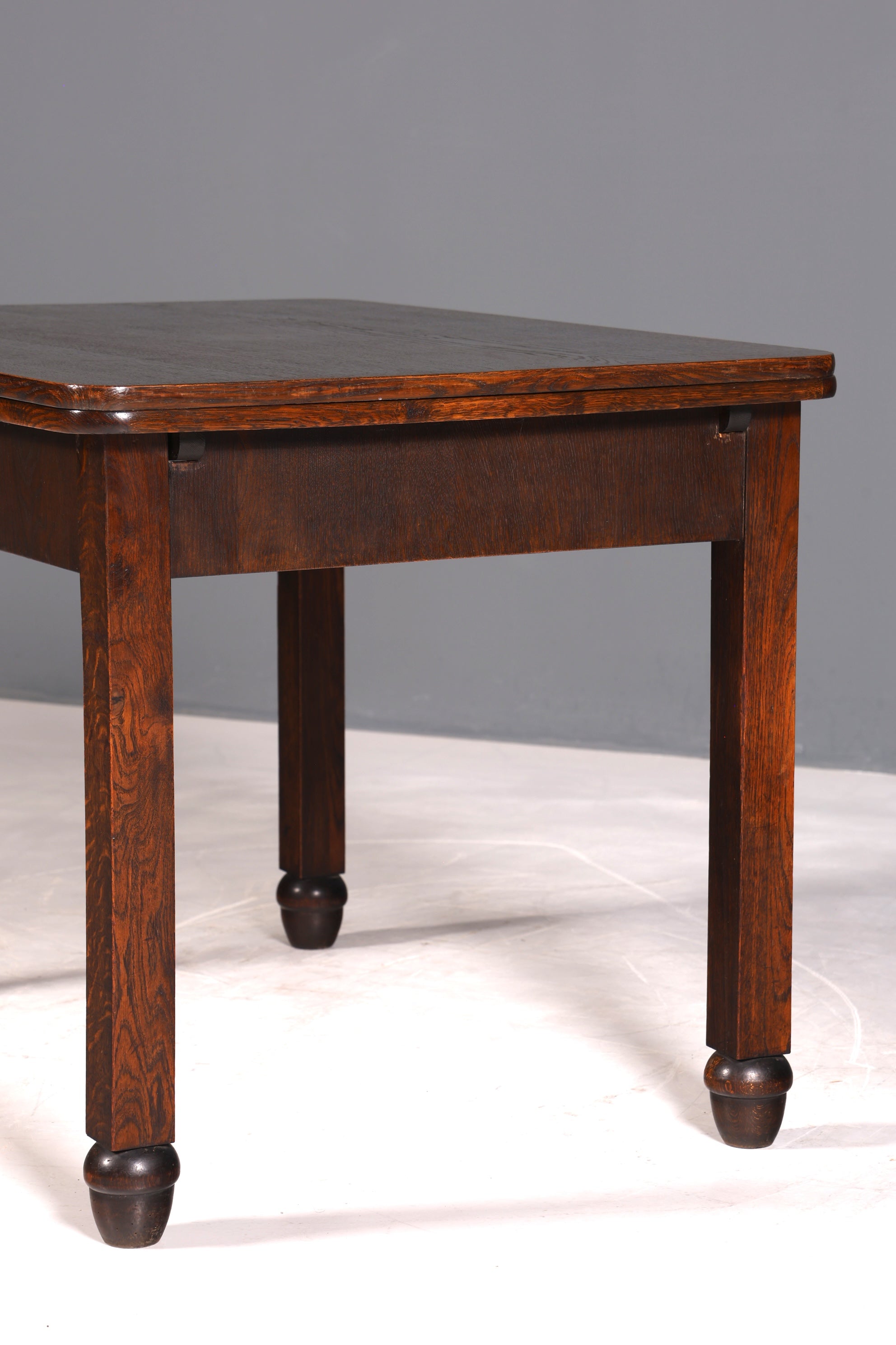 Wunderschöner Jugendstil Esstisch um 1910 ausziehbarer Tisch echt Holz Art Deco Antik Küchentisch