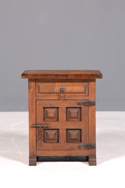 Wunderschöne Spanische Kommode echt Holz Nachttisch Kommode rustikaler Nightstand