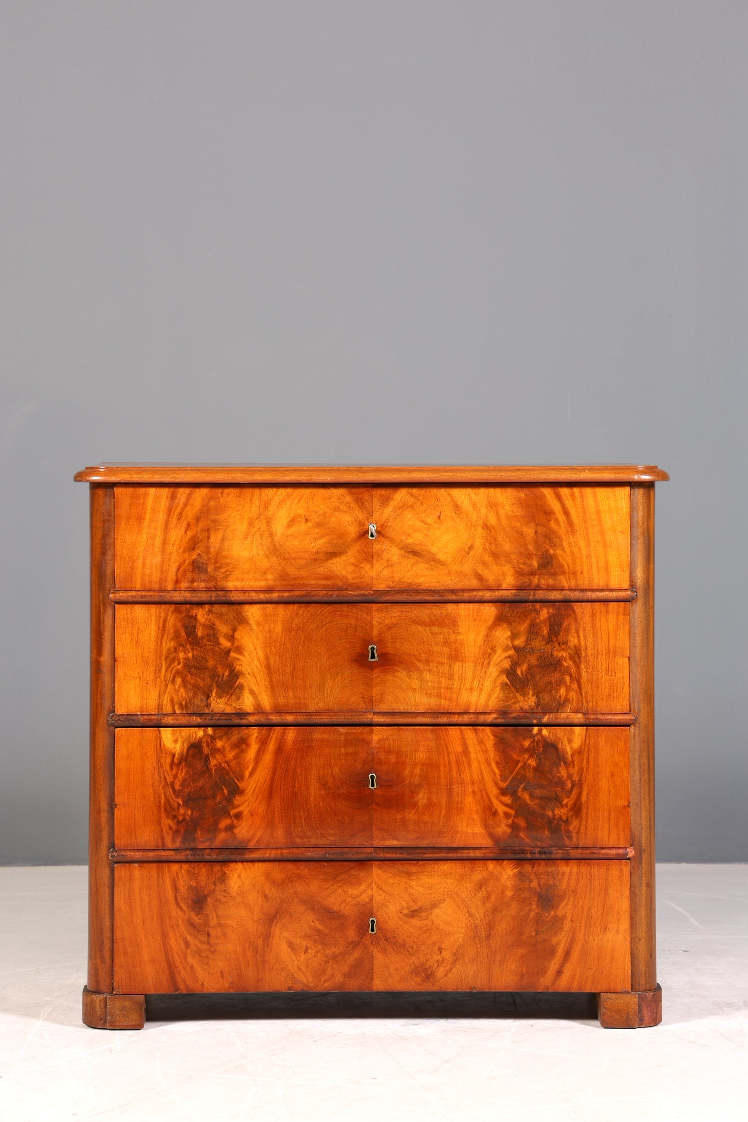 Stilvolle Biedermeier Kommode Louis Philippe Antik Schubladen Kommode Wäschekommode