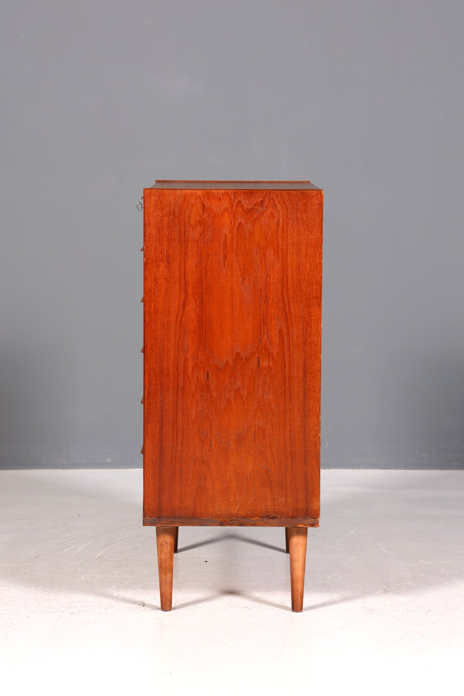 Traumhafte Mid Century Kommode Teak Holz Sideboard Vintage Schubladen Kommode