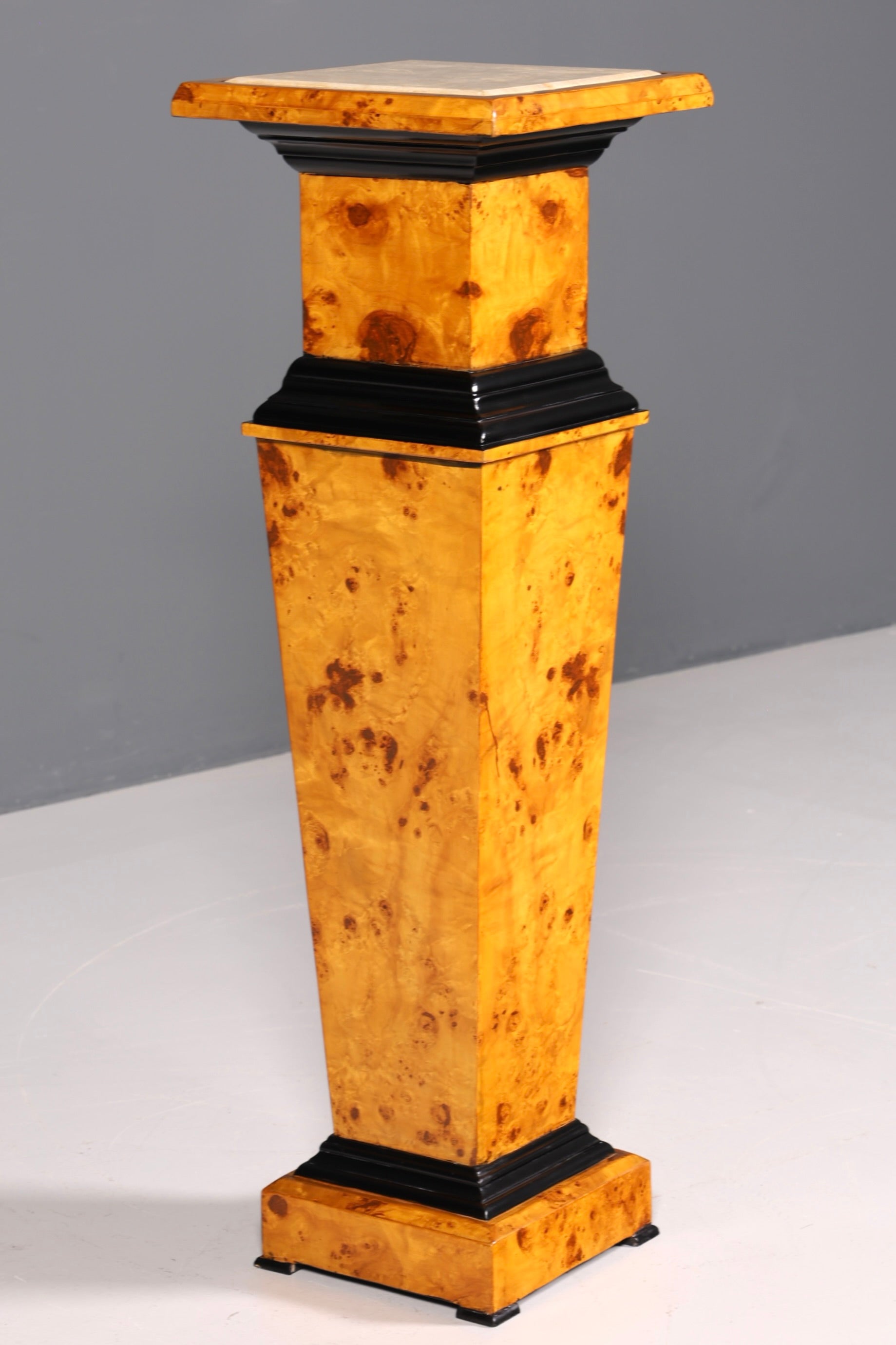 Stilvolle Biedermeier Stil Säule Blumensäule Marmor Blumentisch Ablagetisch