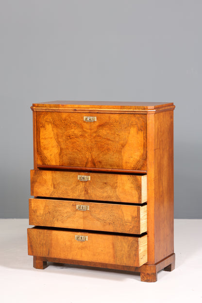 Wunderschöner Gründerzeit Sekretär Vertiko Highboard Louis Philippe Kommode um 1880