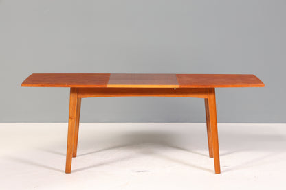 Wunderschöner Mid Century Küchentisch Vintage Tisch ausziehbar und höhenverstellbar