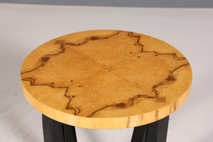 Traumhafter Art Deco Stil Beistelltisch Antik Stil Tisch Luxus Couchtisch Birke Ablagetisch