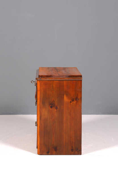 Stilvolle Louis Philippe Kommode Nussbaum Biedermeier Schubladenkommode um 1890