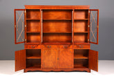 Wunderschöne Englische Vitrine Bücherschrank Buffet Antik Stil Englisch Mahagoni Glasvitrine Bibliothek