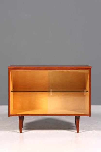 Wunderschöne Mid Century Vitrine Vintage Regal Retro Bücherregal Bookshelf