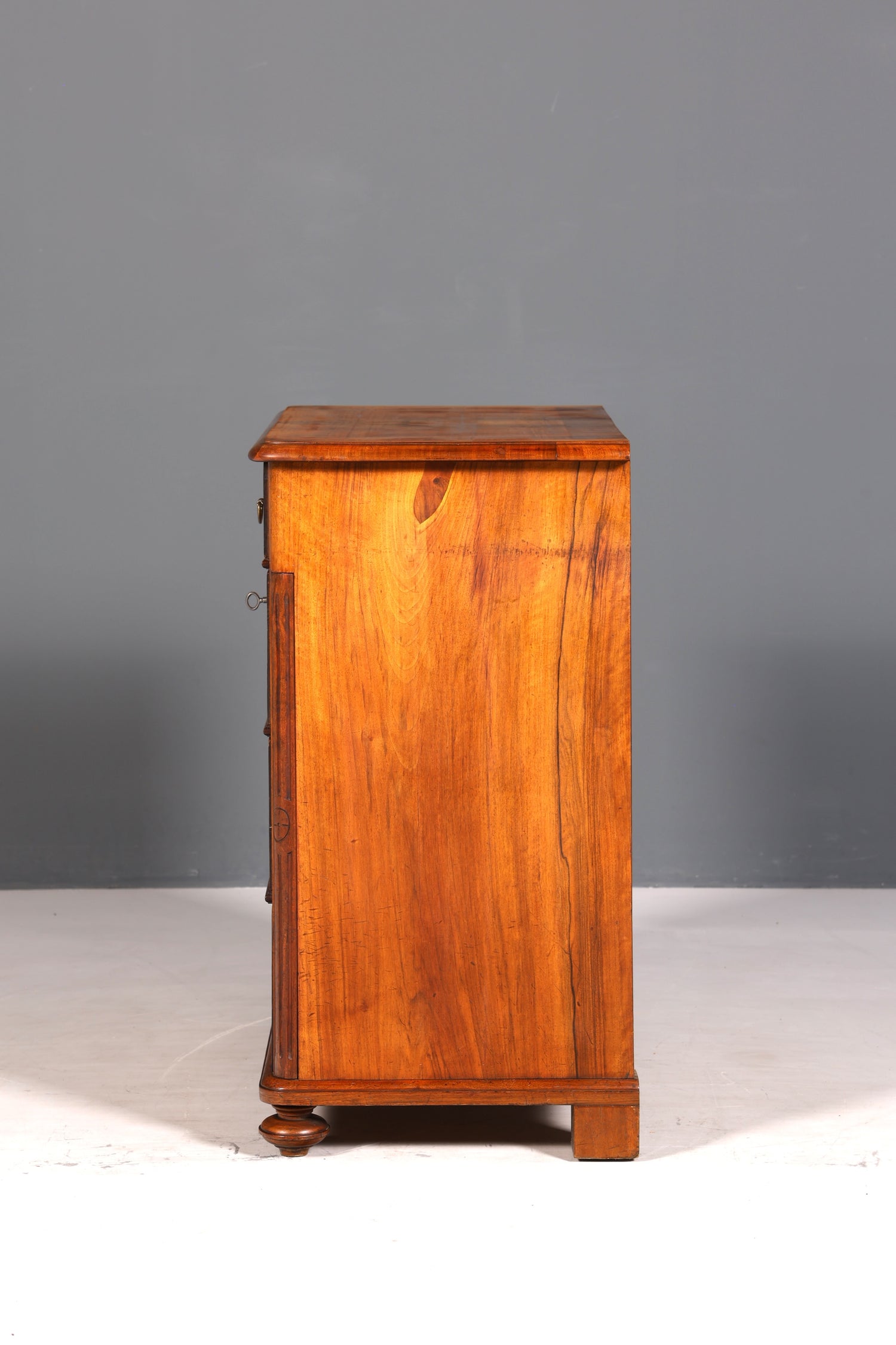 Stilvolle Louis Philippe Kommode Biedermeier Antik Schubladen Kommode Wäschekommode