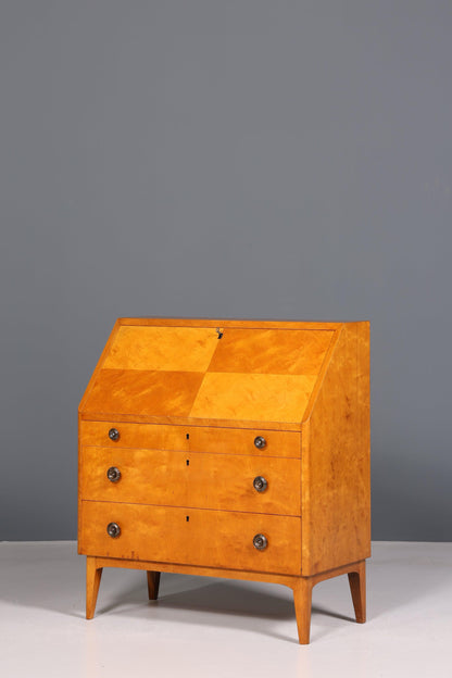 Wunderschöner Sekretär im Biedermeier Stil um 1940 Schreibmöbel echt Holz Office Kommode Schreibtisch