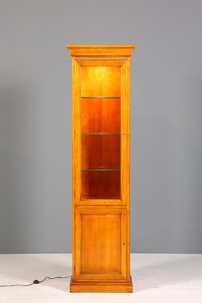Traumhafte Original Selva Vitrine Antik Stil massiv Holz Geschirrschrank Villa Borghese Schrank 2 von 2