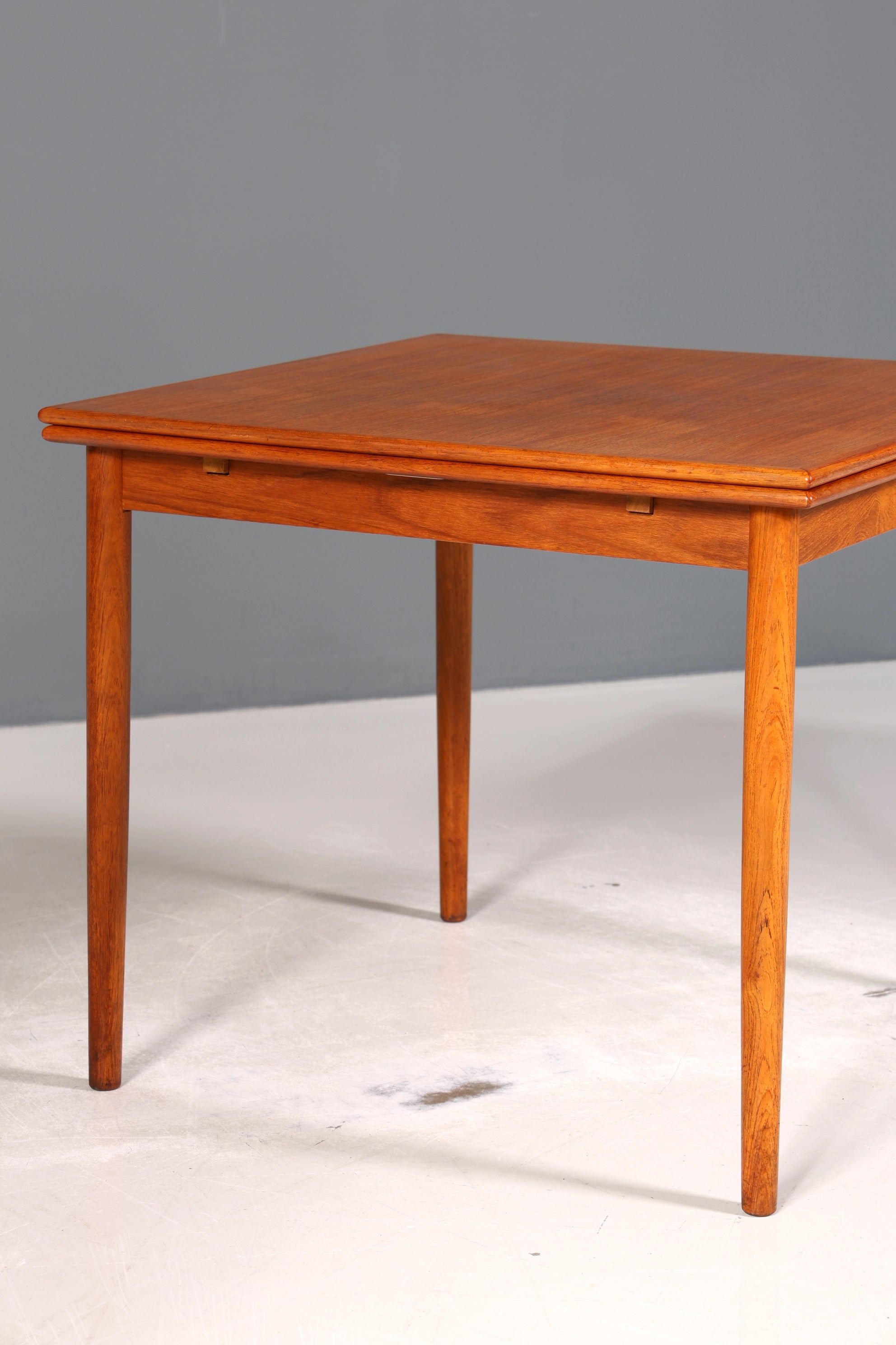 Traumhafter Mid Century Esstisch ausziehbarer Danish Design Teak Holz Küchentisch Esszimmer Tisch