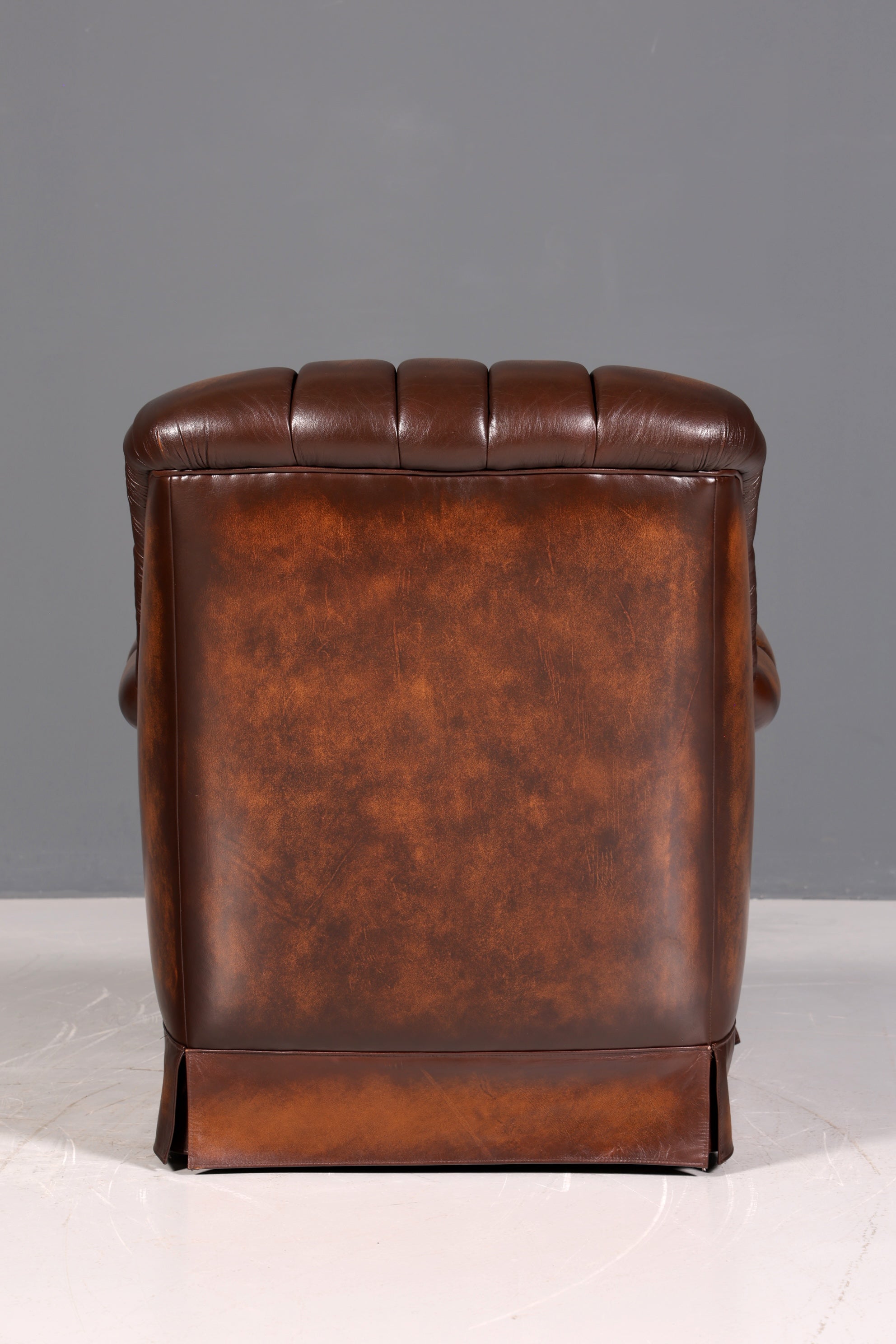 Stilvoller Original Chesterfield Sessel Englischer Armlehnsessel Englisch Herrensessel 3 von 3