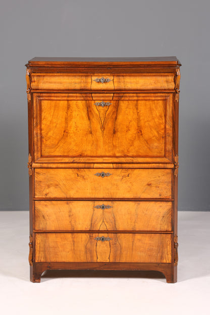 Traumhafter Louis Philippe Sekretär um 1880 Gründerzeit Antik Schrank Chiffoniere