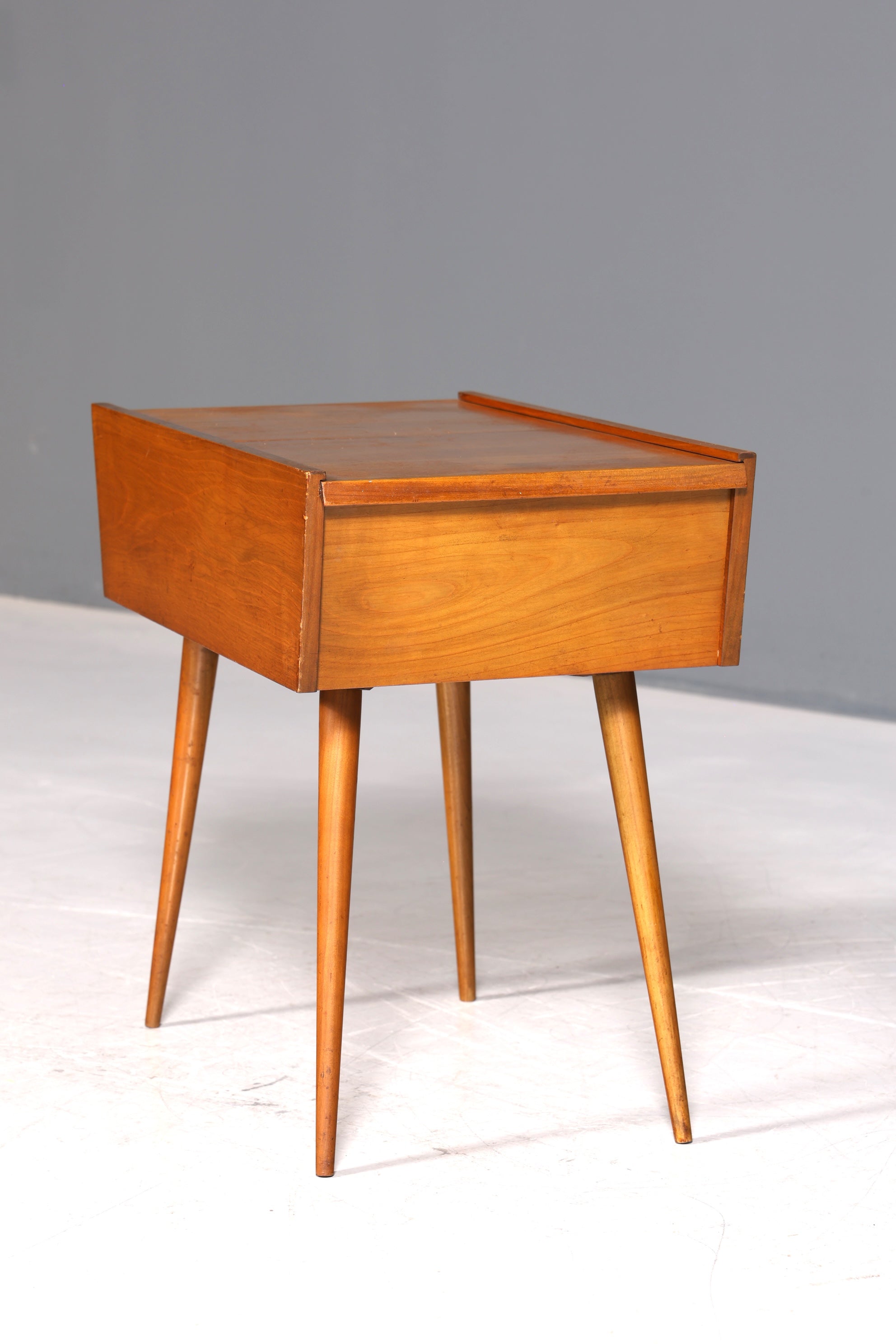 Wunderschöner Mid Century Beistelltisch Retro Nähkasten Vintage Kommode 60er Jahre Nähtisch