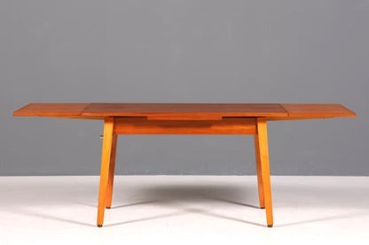 Traumhafter Mid Century Küchentisch Vintage Tisch ausziehbar und höhenverstellbar Esszimmer Tisch