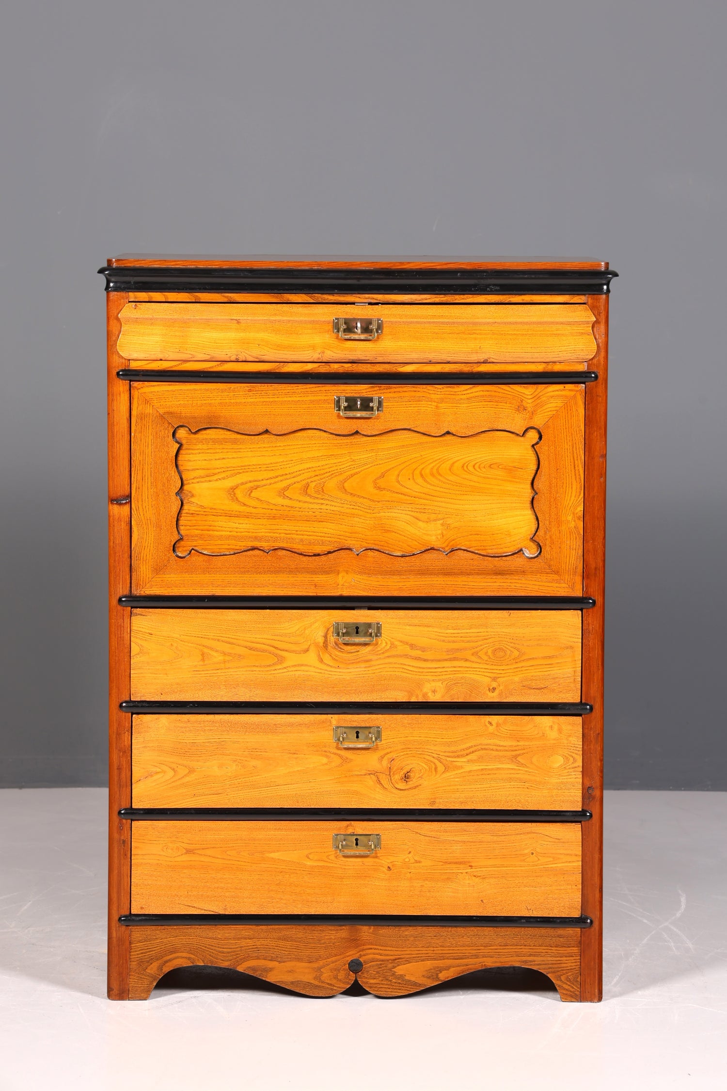 Traumhafter Louis Philippe Sekretär um 1880 Gründerzeit Antik Schrank Chiffoniere