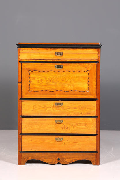 Traumhafter Louis Philippe Sekretär um 1880 Gründerzeit Antik Schrank Chiffoniere
